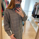 Manteau long - City Izia - Châtaigne - I.Code