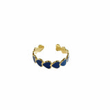 Bague Cora - Denim - FEEKA