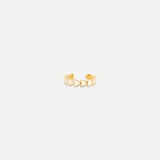 Bague fine Cora - Écru - FEEKA