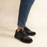 Running JAZAZIP TBS noire – portée avec un jean