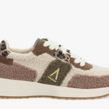 Basket Moon Jogger W ARMISTICE Moka/Brun – vue de profil
