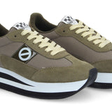 Flex Woodbine No Name Leather Platform Low-Top Sneakers
