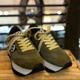 Flex Woodbine No Name Leather Platform Low-Top Sneakers