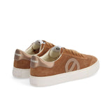 Baskets basses en cuir velours Arcade Toe - Marron - NO NAME