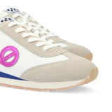 Sneakers City run - Dove/Fuxia - NO NAME