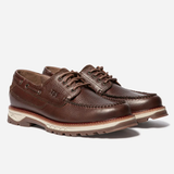 Bateau Mercury en cuir - Marron - TBS HOMME