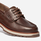 Bateau Mercury en cuir - Marron - TBS HOMME