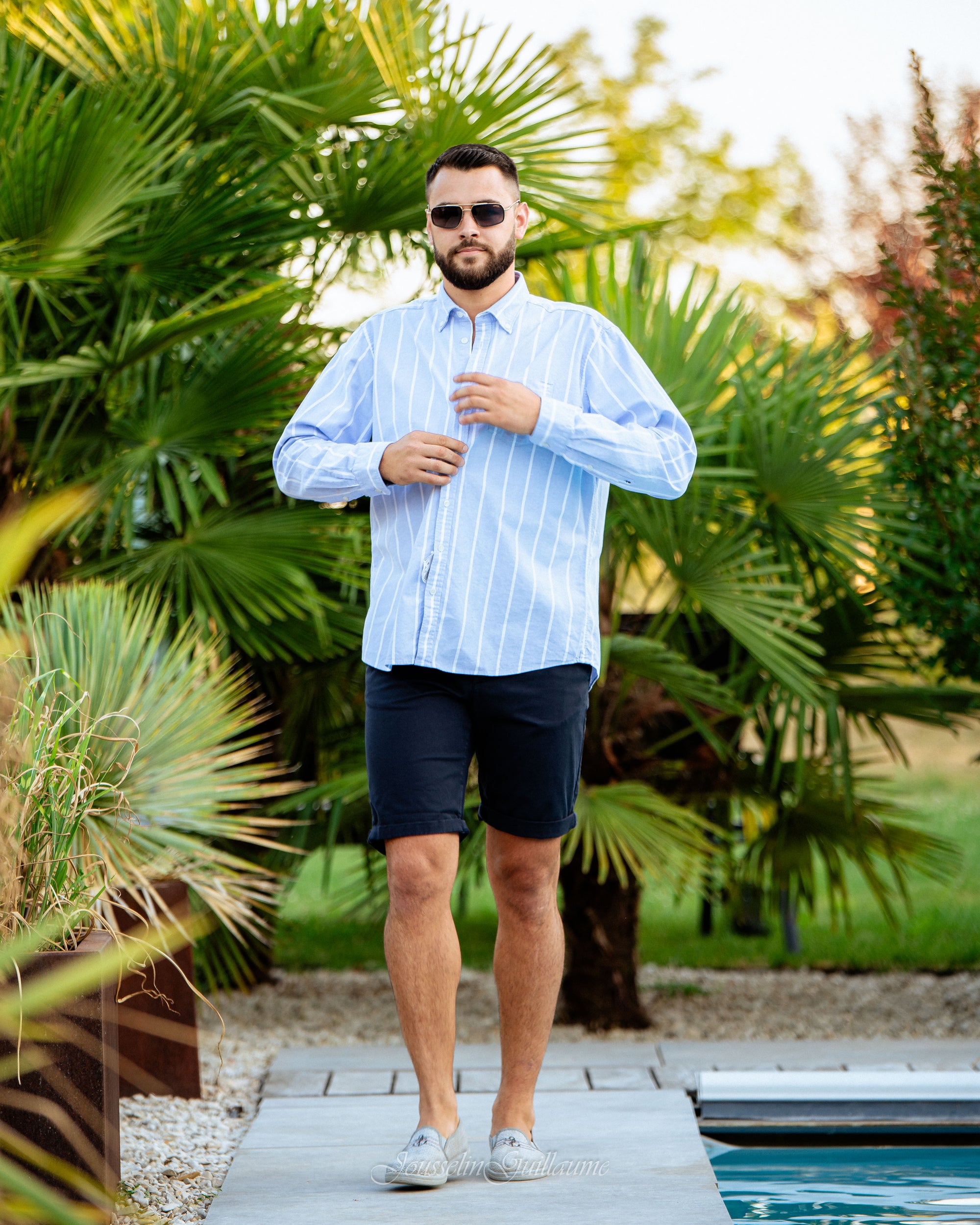 Chemise De Randonnée REI Homme – Bleu – Taille XL – Nylon Ventilé – Occasion