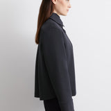 Blazer en jersey Scuba - Bleu nuit - MARC'O POLO Femme