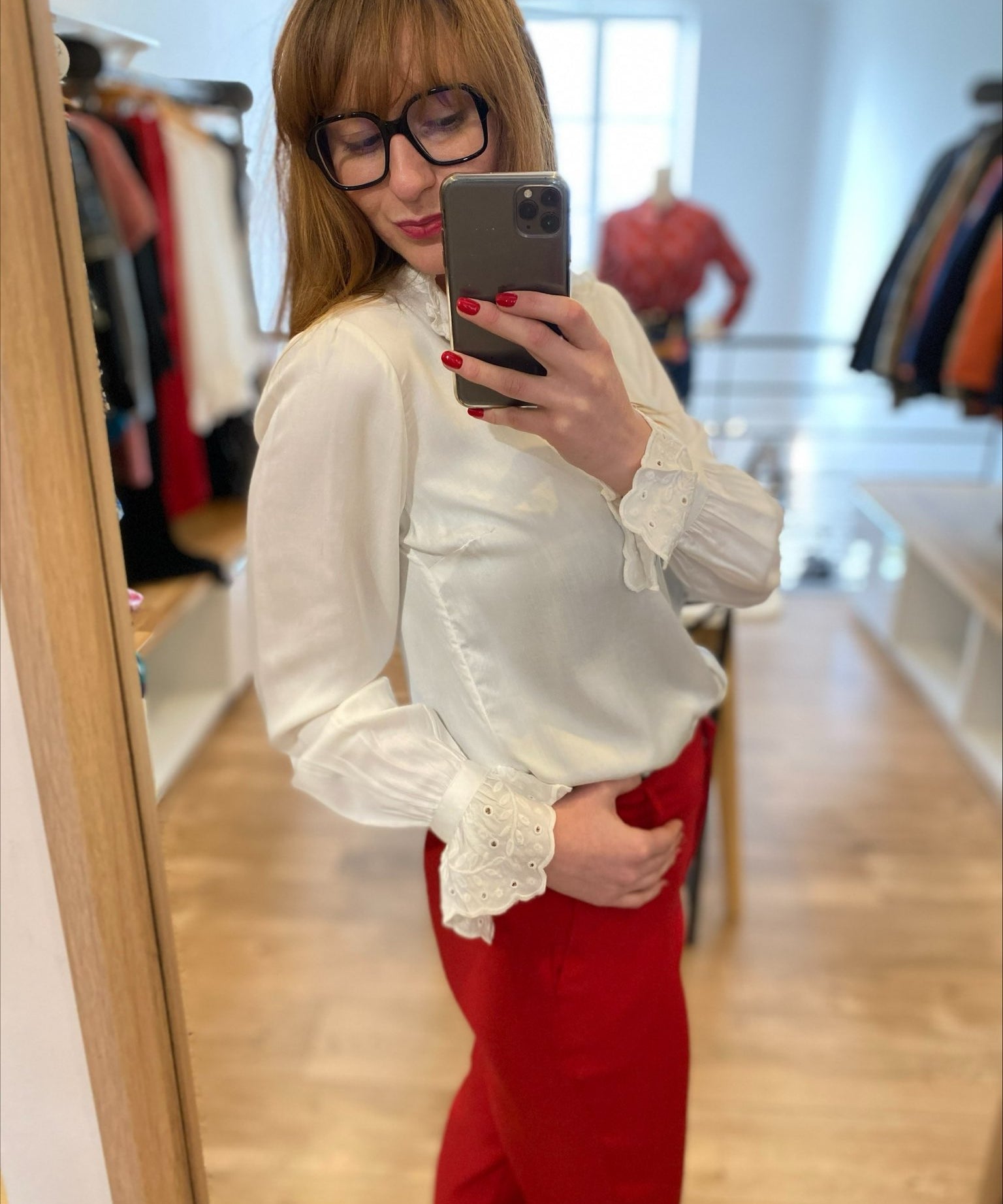 Blouse Baba - Blanc crème - FABIENNE CHAPOT