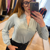 Blouse en Jersey - Frozen mint - MARC O'POLO FEMME