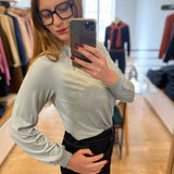 Blouse en Jersey - Frozen mint - MARC O'POLO FEMME