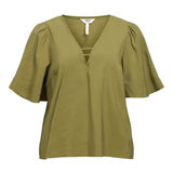 Blouse froncée Celine - Olive - OBJECT