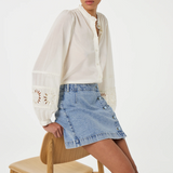 Blouse Joplin - Blanc Cosy - FABIENNE CHAPOT