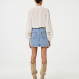Blouse Joplin - Blanc Cosy - FABIENNE CHAPOT