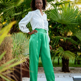 Blouse Joplin - Blanc Cosy - FABIENNE CHAPOT