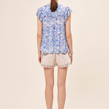 Blouse Lassie - Bleu - SUNCOO