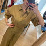 Blouse Lucie - Camel - SUNCOO