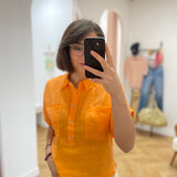 Blouse Solange - Orange - C'EST BEAU LA VIE