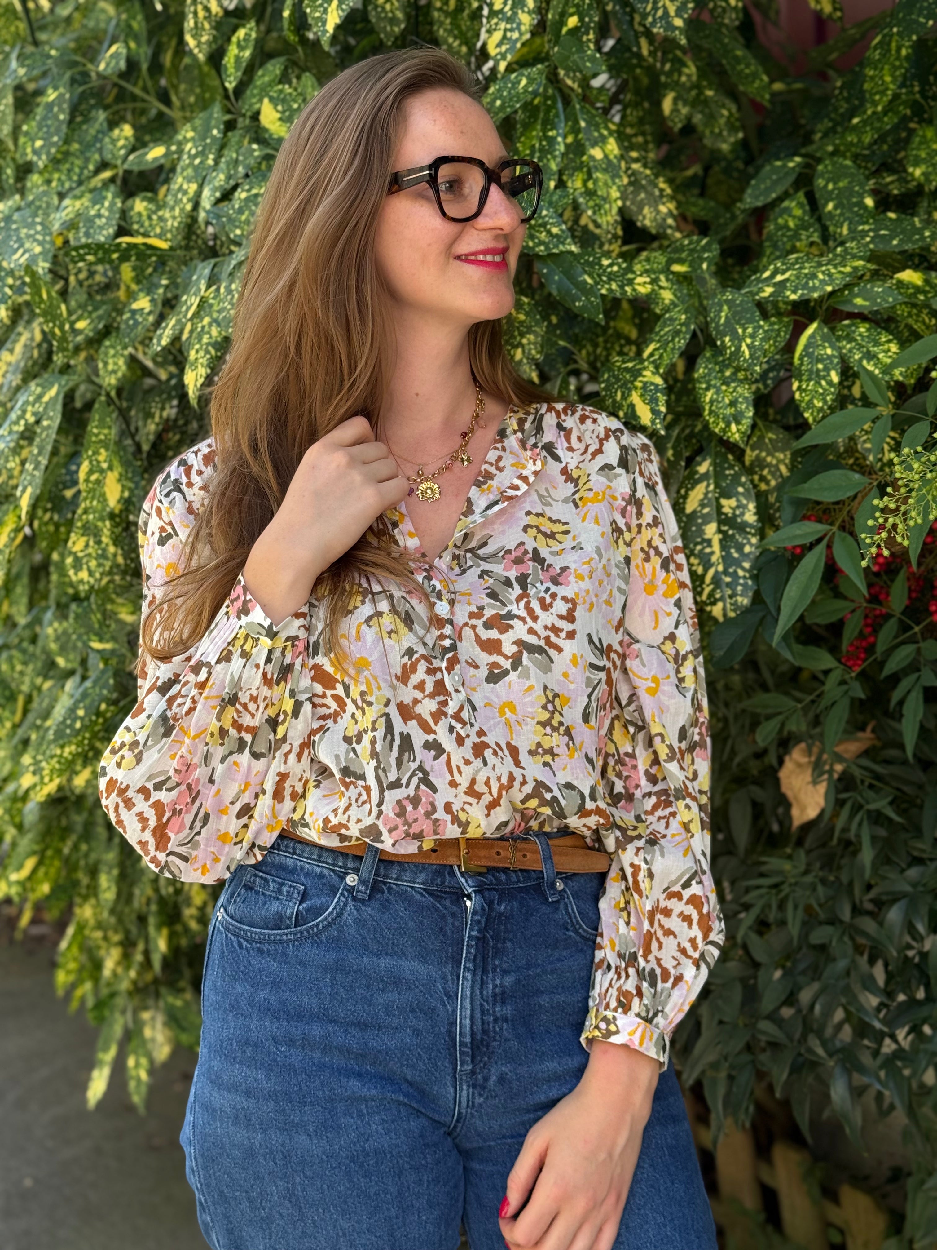 blouse fleurie roxane des petits hauts