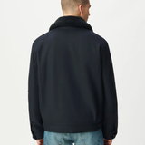 Blouson court aviateur col sherpa Cargo - Marine - IKKS MEN