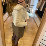 Blouson en fausse fourrure Yttiss - Beige clair - SUN VALLEY FEMME