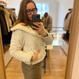 Blouson en fausse fourrure Yttiss - Beige clair - SUN VALLEY FEMME