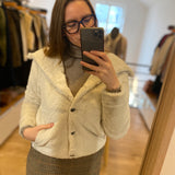 Blouson en fausse fourrure Yttiss - Beige clair - SUN VALLEY FEMME