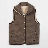 Gilet réversible TAMMYSAN TBS – face à carreaux vue de face
