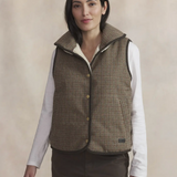 Gilet réversible TAMMYSAN TBS à carreaux – porté de face