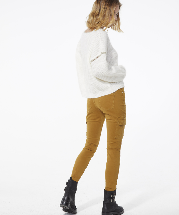 Pantalon cargo femme Golden