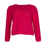 Pull ajouré Bonbon - Rouge - C'EST BEAU LA VIE