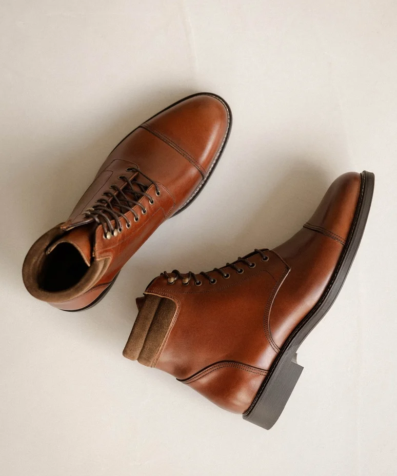 Boots à lacets Gilford - Armagnac - BOBBIES HOMME
