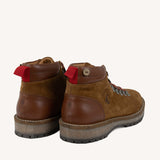 Boots homme en cuir Hawthorn - Camel - FAGUO HOMME
