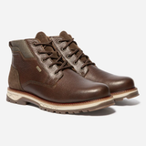 Boots Montdor en cuir - Marron - TBS HOMME