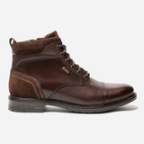 Boots Virgile en cuir - Ebene - TBS HOMME CHAUSSURE