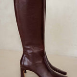 Bottes à talons hauts Coline - Cabernet - BOBBIES FEMME