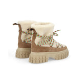 Bottines Gravitee Snowboots W - Blanc cassé/Noisette - NO NAME