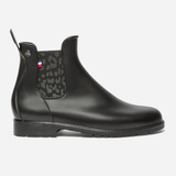 Bottines léopard Chelsea - Noires - TBS FEMME