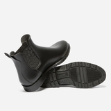 Bottines léopard Chelsea - Noires - TBS FEMME