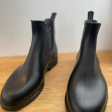 Bottines léopard Chelsea - Noires - TBS FEMME
