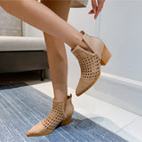 Bottines - Taupe - LA BOTTINE SOURIANTE