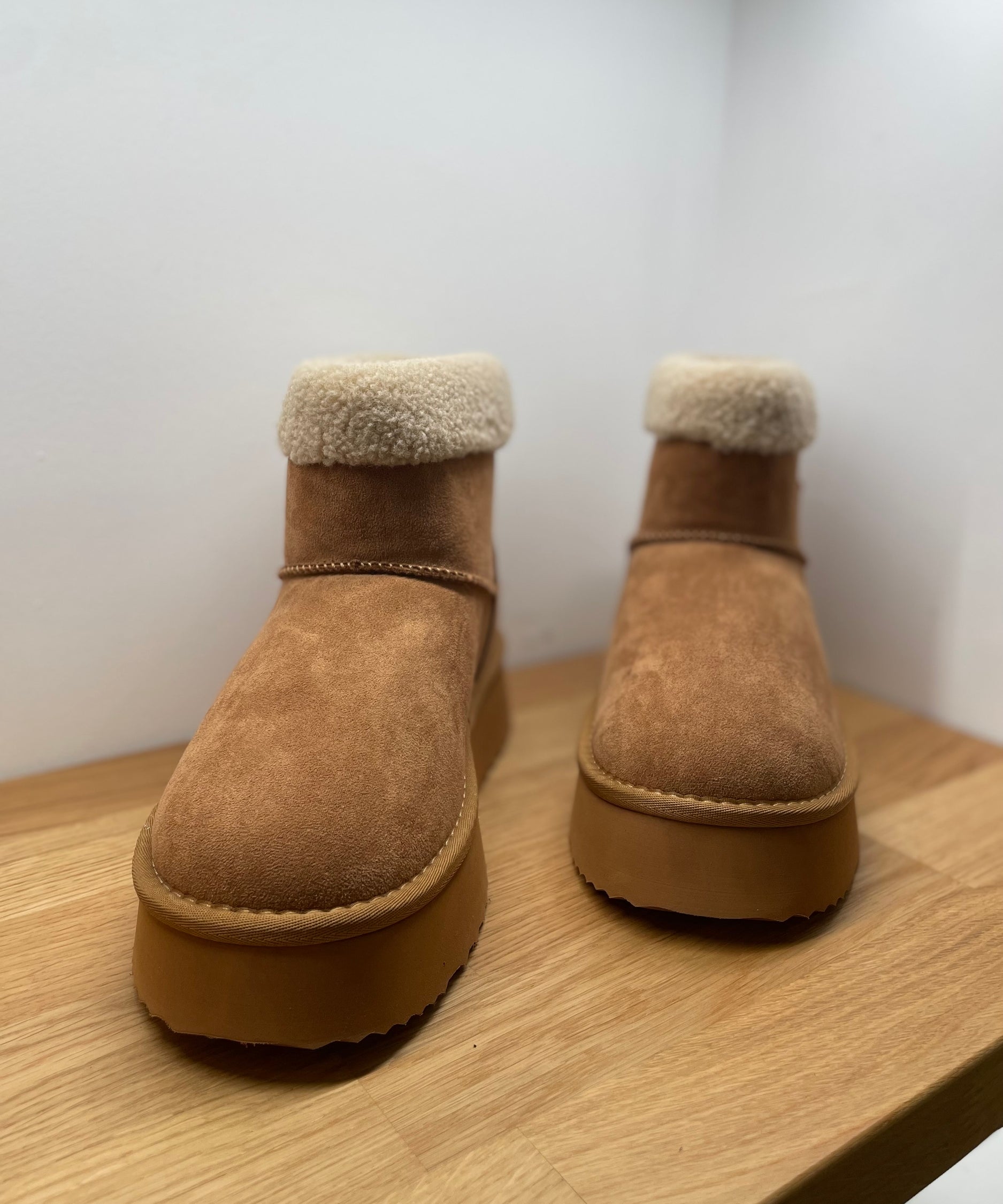 Bottines Ursula - Camel - VANESSA WU