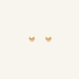Lily heart earrings - Gold - FEEKA