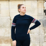 Pull Brevik - marine - SUN VALLEY FEMME