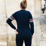 Pull Brevik - marine - SUN VALLEY FEMME