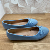 Ballerine Jean - Bleu - LA BOTTINE SOURIANTE