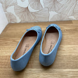 Ballerine Jean - Bleu - LA BOTTINE SOURIANTE