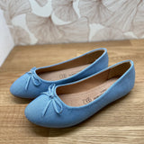 Ballerine Jean - Bleu - LA BOTTINE SOURIANTE