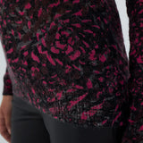 Pull col V en laine mousseuse - noir - IKKS